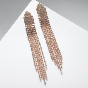 Клипсы "Вечеринка" лесенка, цвет белый, цвет золотистый