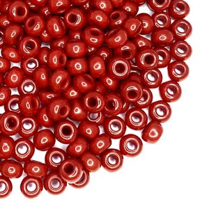 Бисер Чехия непрозрачный коричневые тона, 08 размер, цвет 93310, 10 грамм