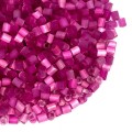 Сатиновая Рубка Китай, цвет Малиновый, размер 11 (2 мм) 30 грамм/упаковка