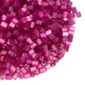 Сатиновая Рубка Китай, цвет Темно-розовый, размер 11 (2 мм) 30 грамм/упаковка