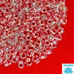 Бисер TOHO Magatama 3 мм цвет 0101 прозрачный глянцевый Япония 5 граммов