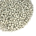 Бисер Чехия  непрозрачный, серые тона, 10 размер, артикул 16249, 10 грамм