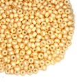 Бисер Чехия натуральный непрозрачный блеск, 10 размер, № 16218, персиковые тона 10 гр