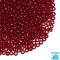 Бисер TOHO №11 цвет 0005D прозрачный бордовый ЯПОНИЯ пакет 10 граммов