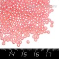 Бусины пластик 3 мм, цвет Жемчужный Розовый, 16 гр/ок 1100 штук/упаковка
