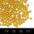 Бусины пластик 4 мм, цвет Жемчужный Темно-Песочный, 18 гр/ок 600 штук/упаковка