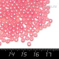 Бусины пластик 4 мм, цвет Жемчужный Розовый, 18 гр/ок 600 штук/упаковка