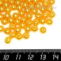 Бусины пластик 6 мм, цвет Жемчужный Темно-Песочный, 20 гр/ок 190 штук/упаковка