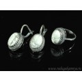 Кольцо и серьги с кахолонгом