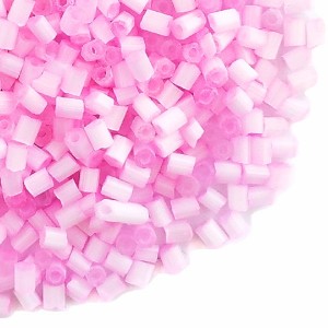 Сатиновая Рубка Китай, цвет Пылкий розовый, размер 11 (2 мм) 30 грамм/упаковка