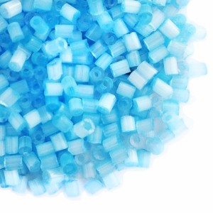 Сатиновая Рубка Китай, цвет Небесно-голубой, размер 11 (2 мм) 30 грамм/упаковка