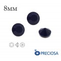 Шатоны без оправы PRECIOSA MAXIMA ss39 (8мм) Deep Sea 1 штука, Чехия