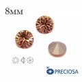 Шатоны без оправы PRECIOSA MAXIMA ss39 (8мм) Light Peach 1 штука, Чехия