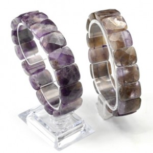 Браслет граненый 18*13мм из аметиста Браслет граненый 18*13мм из аметиста