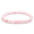 Браслет из розового кварца шарик 6мм (нат.) Браслет из розового кварца шарик 6мм (нат.)