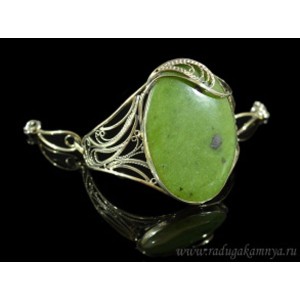 Браслет из нефрита, 19,5см,