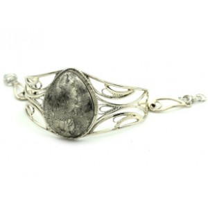 Браслет пирит " Капля ", 18см