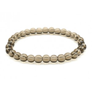 Браслет из топаза искусственного шарик 6мм (иск.)