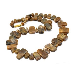 Колье из Агата мохового, 62см, 121г