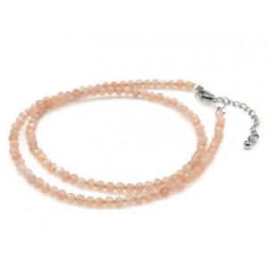 Чокер из авантюрина солнечного шарик гр.3,5мм, 40см