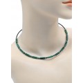 Чокер с малахитом искусственным, 42см (иск.) Чокер с малахитом искусственным, 42см (иск.)
