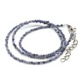 Чокер из Иолита шарик гр.2мм, 39см