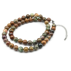 Бусы из хризоколлы шарик 8мм, 46,5см Бусы из хризоколлы шарик 8мм, 46,5см