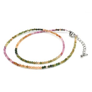 Чокер из турмалина шарик гр.2мм, 41см