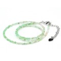 Чокер из хризопраза шарик гр.2мм, 38см