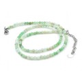 Чокер из хризопраза шарик гр.3мм, 40см