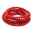 Бусы-браслет на резинке из циркона кукуруза гр.6мм алый матовый, 86см. (иск.) Бусы-браслет на резинке из циркона кукуруза гр.6мм алый матовый, 86см. (иск.)