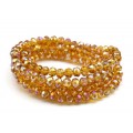 Бусы-браслет на резинке из циркона кукуруза гр.6мм коньячный хамелеон, 86см (иск.) Бусы-браслет на резинке из циркона кукуруза гр.6мм коньячный хамелеон, 86см (иск.)