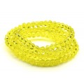 Бусы-браслет на резинке из циркона кукуруза гр.6мм желтый, 86см (иск.) Бусы-браслет на резинке из циркона кукуруза гр.6мм желтый, 86см (иск.)