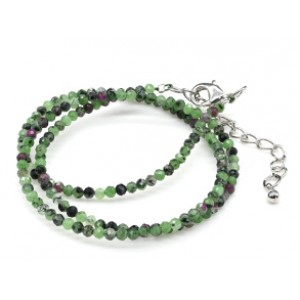 Чокер из цоизита (нат.) шарик гр.2,5мм, 41см Чокер из цоизита (нат.) шарик гр.2,5мм, 41см