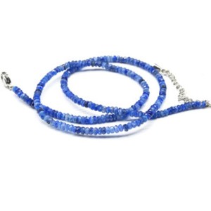 Чокер из кианита рондель гр.3*2мм, 39,5см