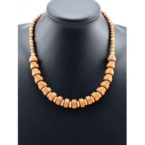 Бусы деревянные Фенька на резинке, 50см (иск.)