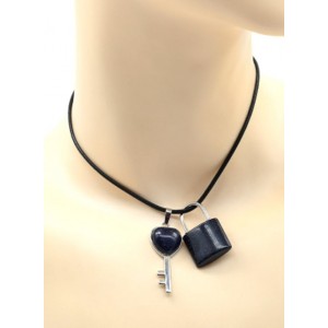 Парный кулон Ключ - Замок 17*38мм, 20*32мм с авантюрином синим (иск.) Парный кулон Ключ - Замок 17*38мм, 20*32мм с авантюрином синим (иск.)