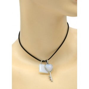 Двойная Кулон Ключ - Замок для влюбленных 17*36мм, 20*26мм с лунным камнем (иск.) Двойная Кулон Ключ - Замок для влюбленных 17*36мм, 20*26мм с лунным камнем (иск.)