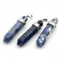 Кристалл - Кулон-маятник из содалита 14*48мм