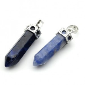 Кристалл - Кулон-маятник из содалита 10*30мм