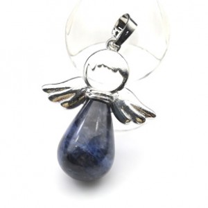 Кулон Ангелочек 27*34мм с содалит