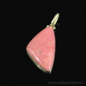 Кулон родонит " Орлец " грация 18*34мм.