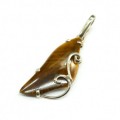 Кулон из тигрового глаза 19*40мм. Кулон из тигрового глаза 19*40мм.