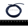 Шнур латексный полый 3 мм цвет полуночный синий 1 метр/упаковка