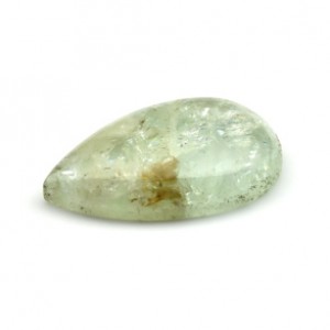 Кабошон из берилла капля, 14*23,5*5мм
