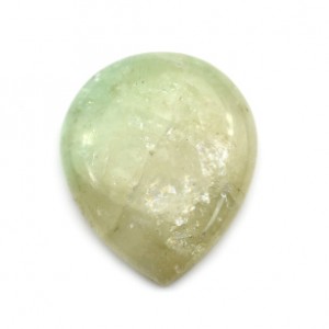 Кабошон из берилла капля, 24*29,5*6мм