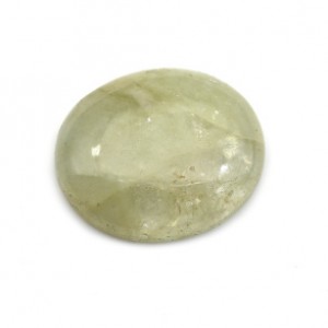 Кабошон из берилла овал, 22,5*25*6мм