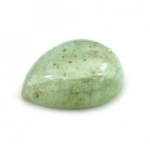 Кабошон из берилла капля, 16,5*21*7мм