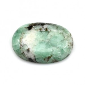 Кабошон из берилла овал, 16,2*22,4*5мм