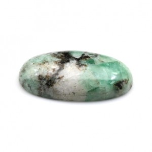 Кабошон из берилла овал, 16,5*30*6,5мм